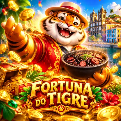 Grade 3x3 do slot do tigre com símbolos dourados